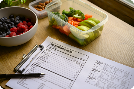 Nutrition Works! | Dietitian counseling visit focused on assessment and personalized meal planning to support your goals.
